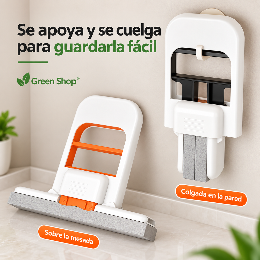 Mini Mopa Retráctil para Cocina, Baño y Auto - imagen 2