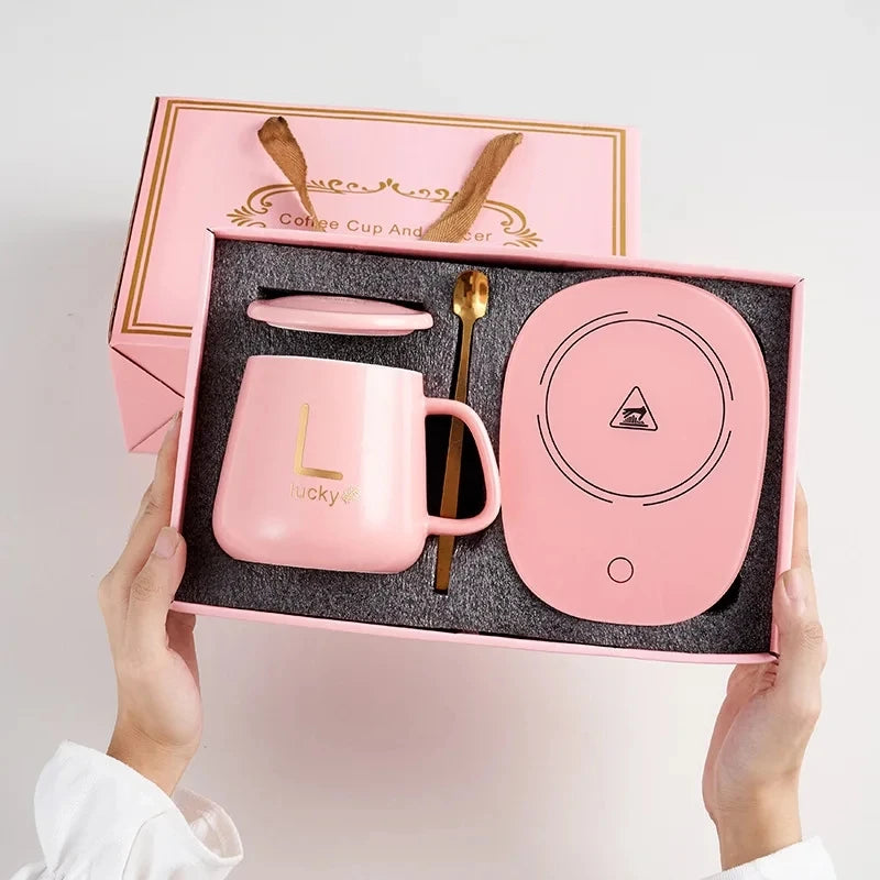 Taza autocalentable inteligente 55 grados