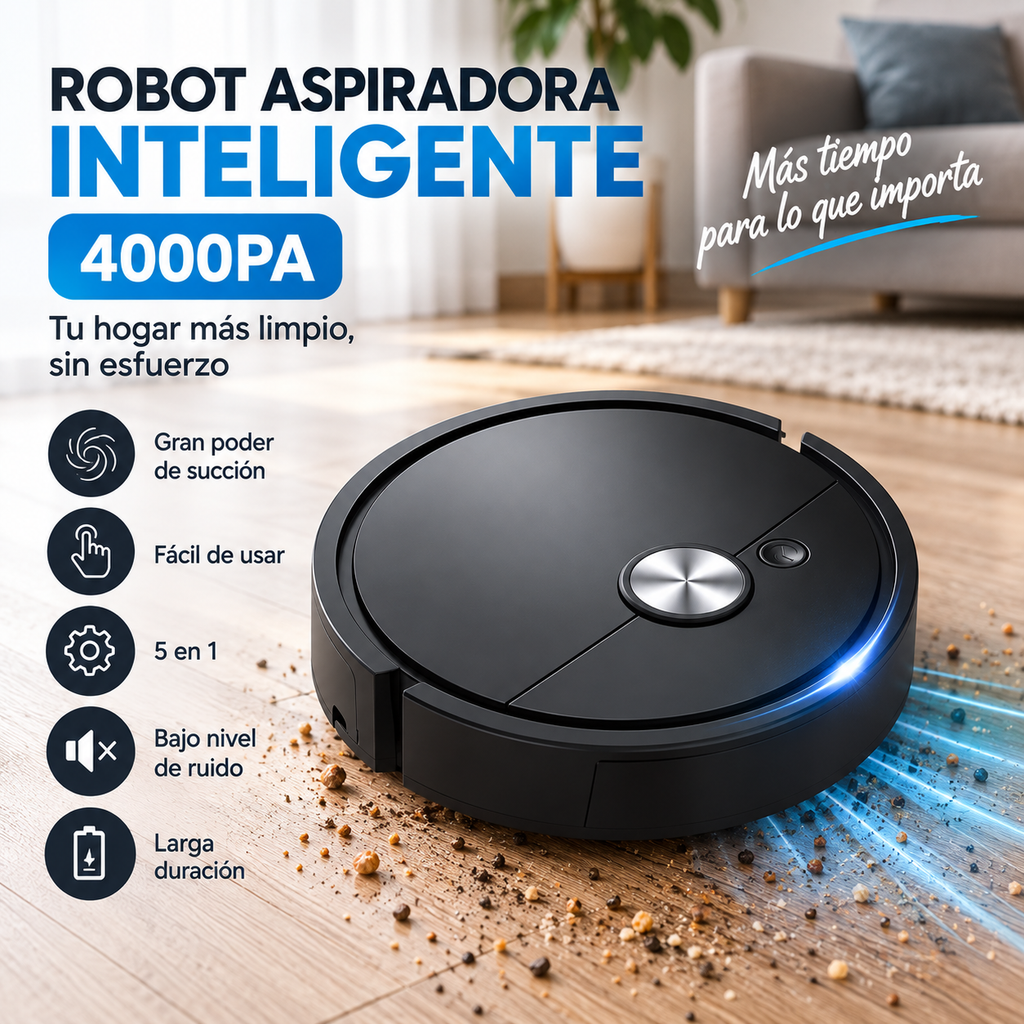 Aspiradora Robot Inteligente -- NOVA Clean X1