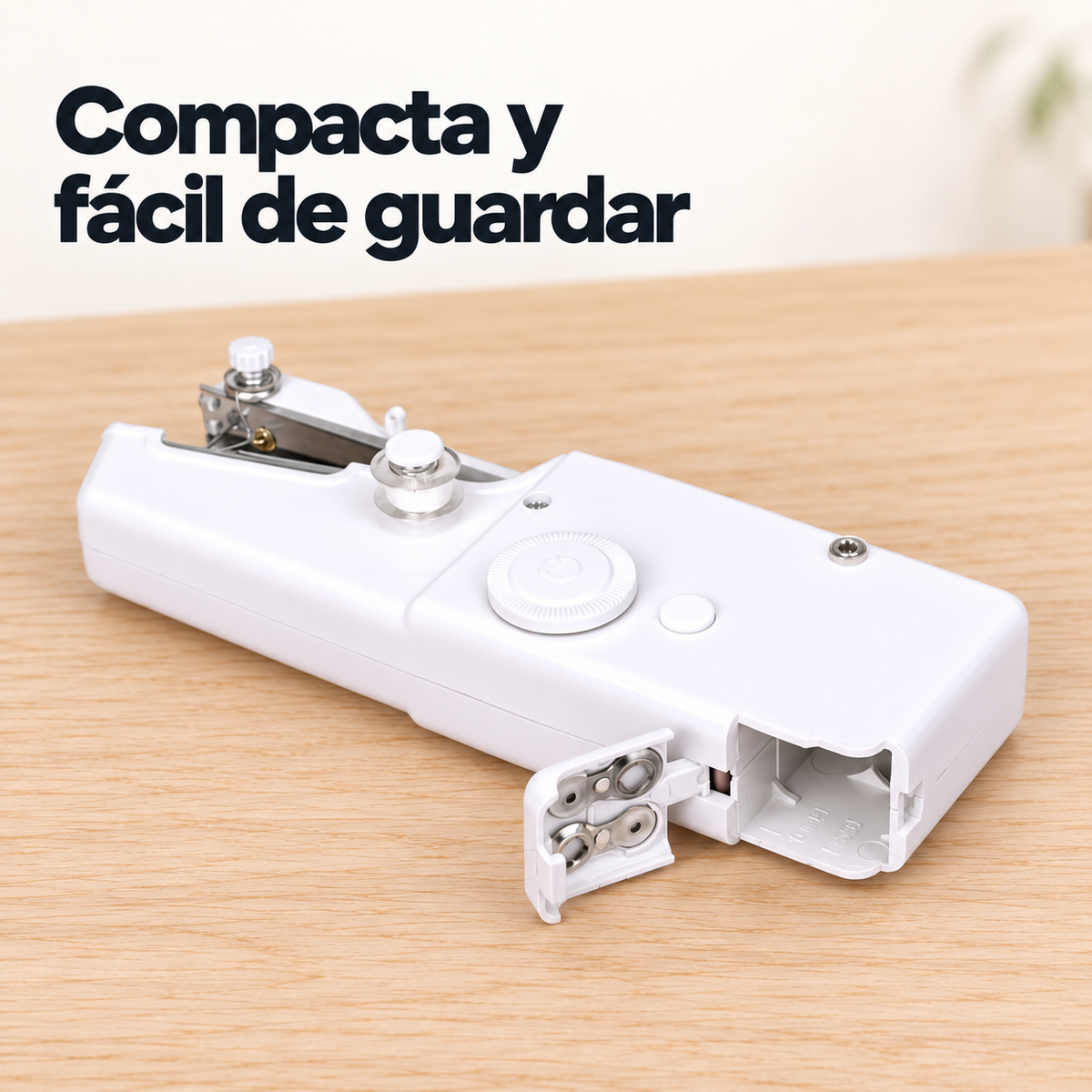 Compacta y fácil de guardar
